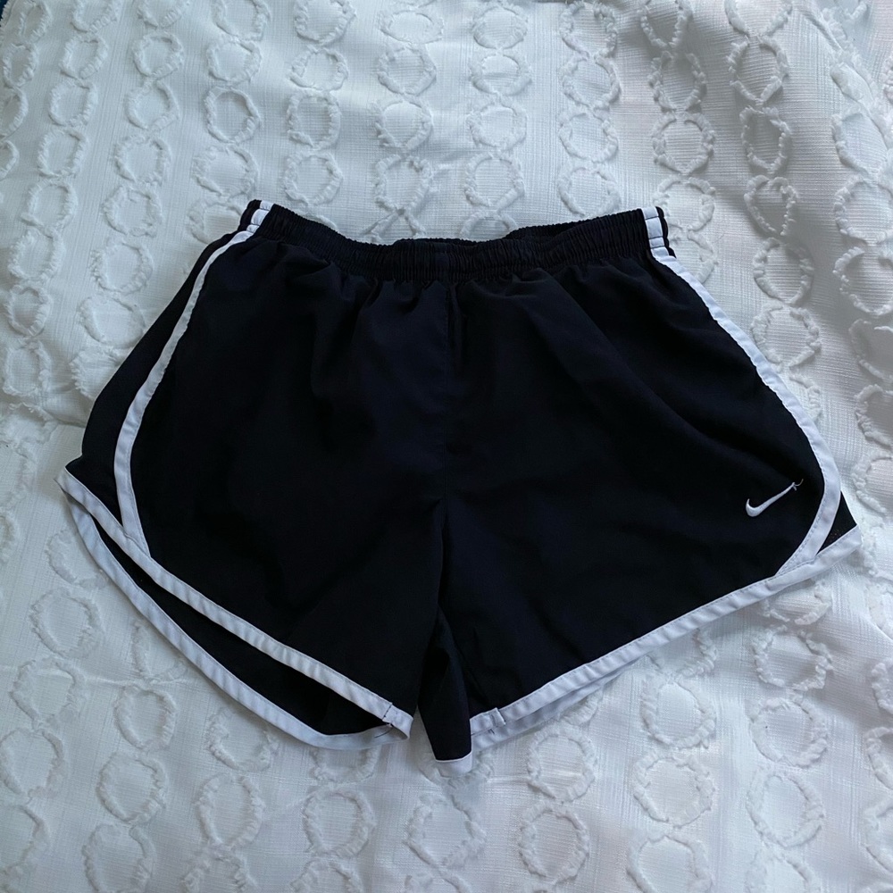 Black Nike Girls Running Shorts